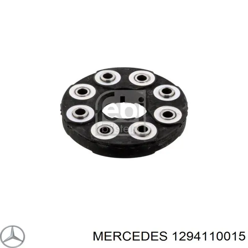 1294110015 Mercedes муфта кардана еластична