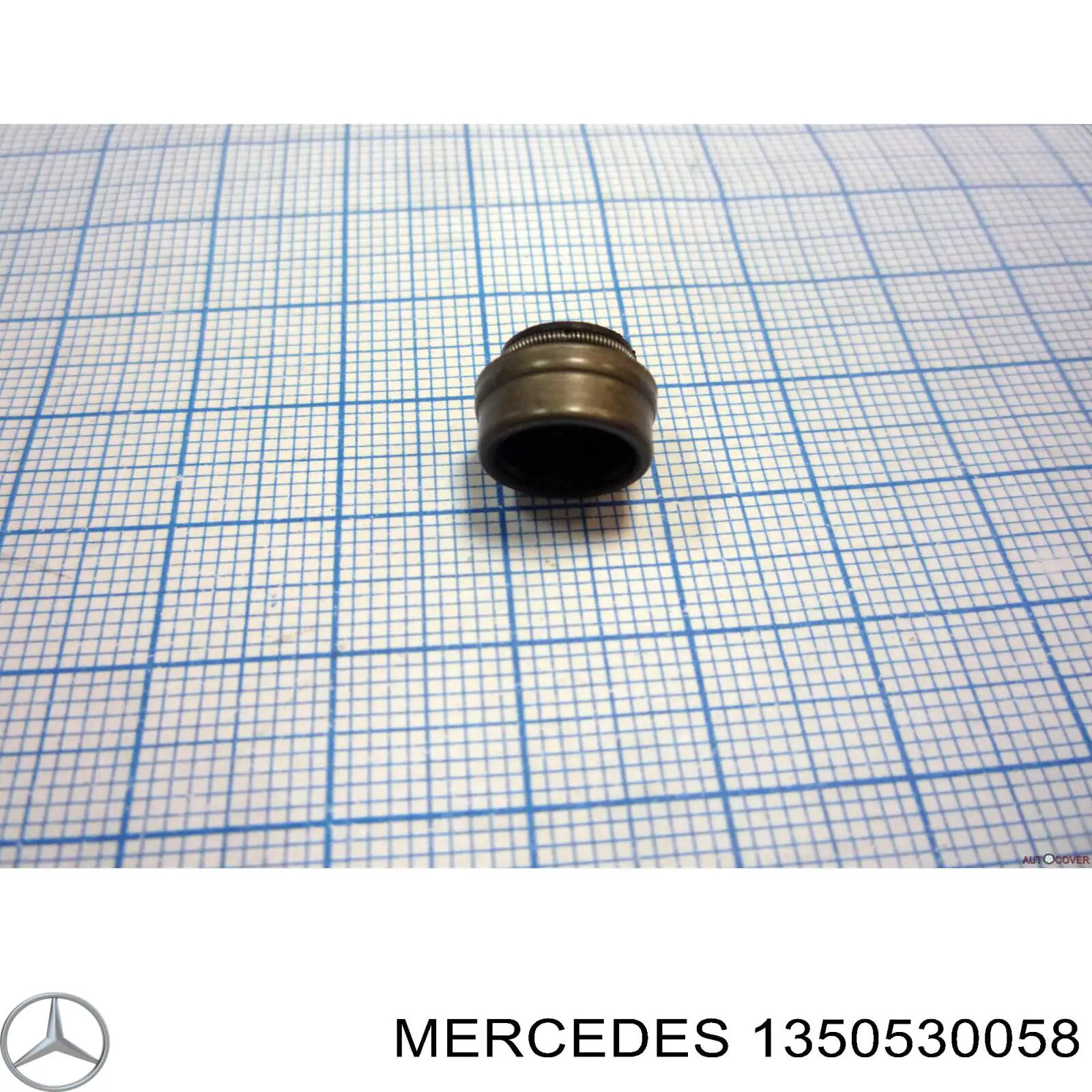 1350530058 Mercedes сальник клапана (маслознімний, впуск/випуск, комплект на мотор)