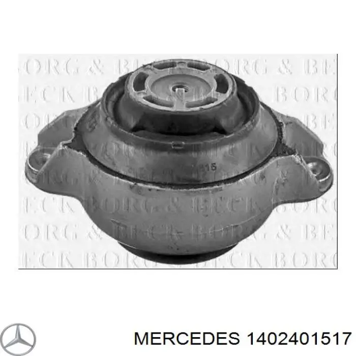 1402401517 Mercedes подушка (опора двигуна, ліва)