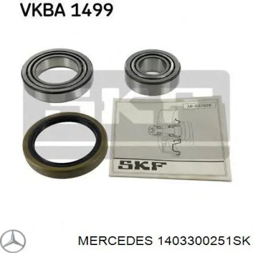 Підшипник маточини передньої 1403300251SK Mercedes