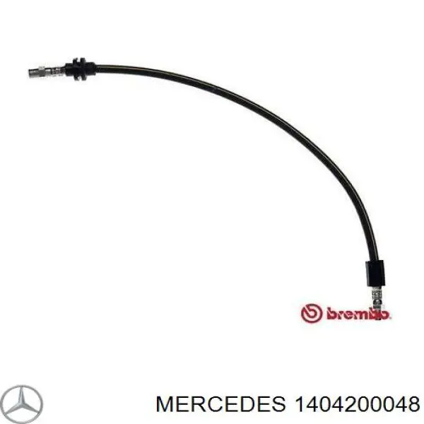 1404200048 Mercedes шланг гальмівний передній