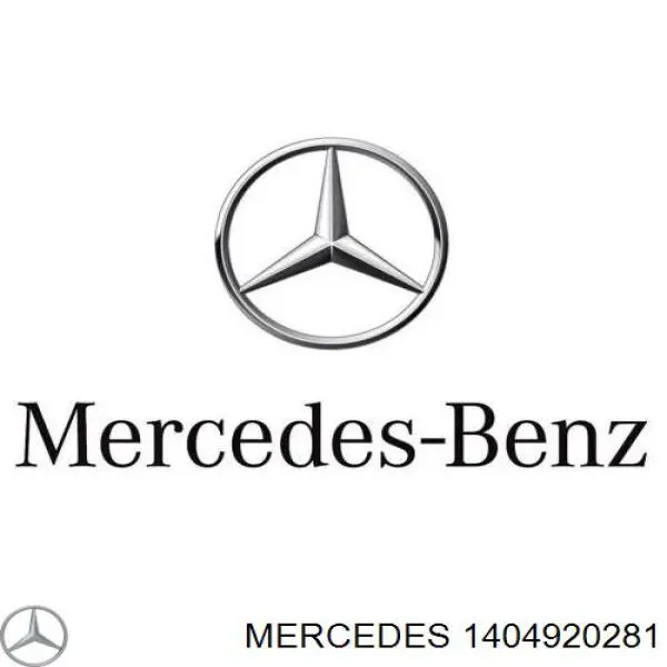 1404920281 Mercedes кільце приймальної труби глушника