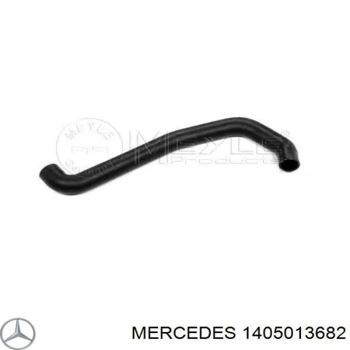 1405013082 Mercedes шланг/патрубок радіатора охолодження, нижній