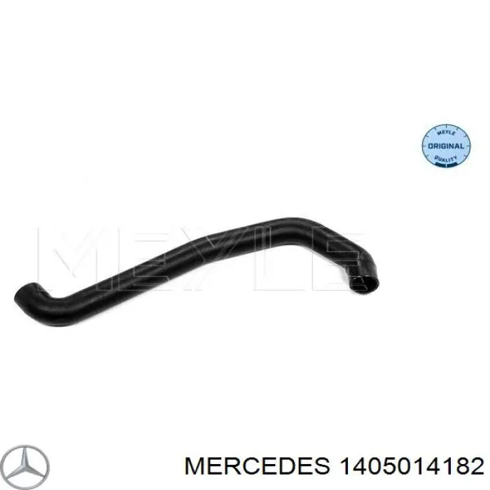 1405014182 Mercedes шланг/патрубок радіатора охолодження, нижній