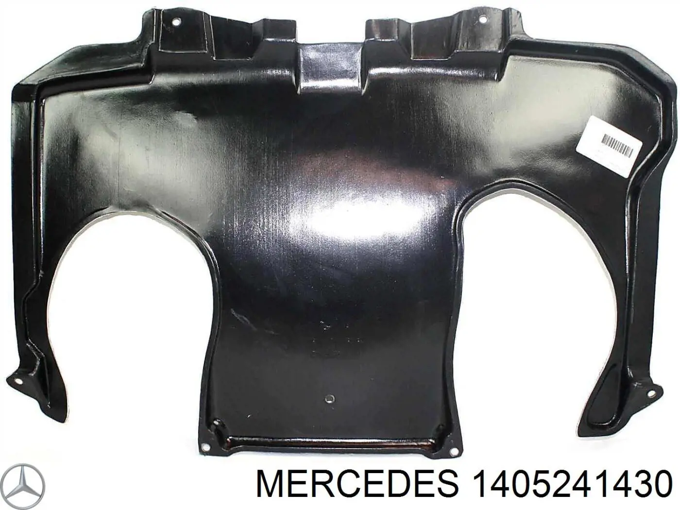 Захист двигуна передній на Mercedes S (W140)