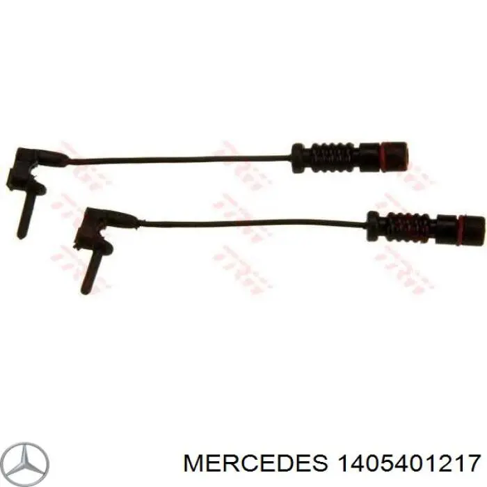 1405401217 Mercedes датчик зносу гальмівних колодок, передній