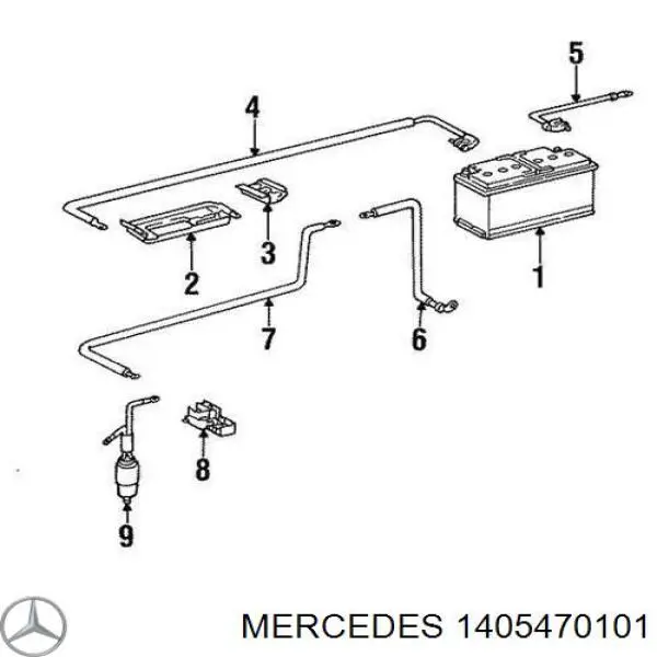 A1405470101 Mercedes 