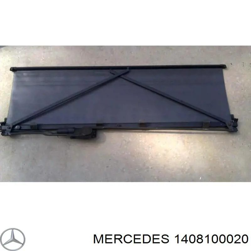 Шторка заднього скла на Mercedes S-Class (W140)
