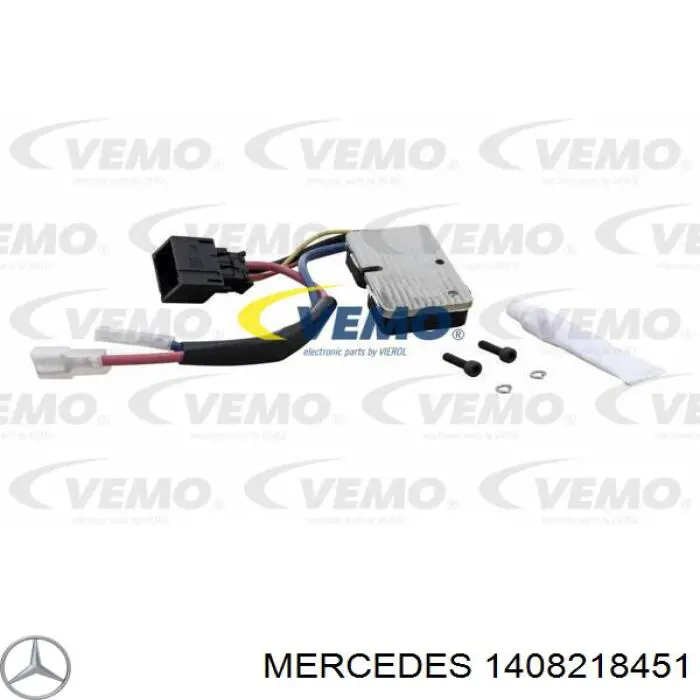 1408218451 Mercedes резистор (опір пічки, обігрівача салону)