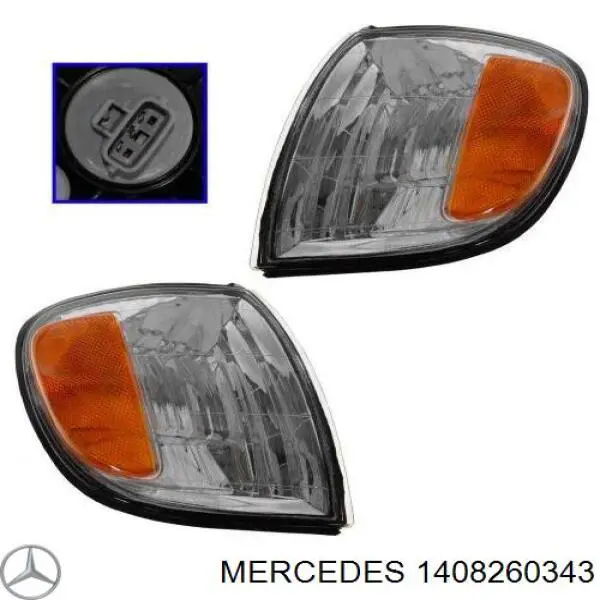 Вказівник повороту лівий A1305233932 Mercedes