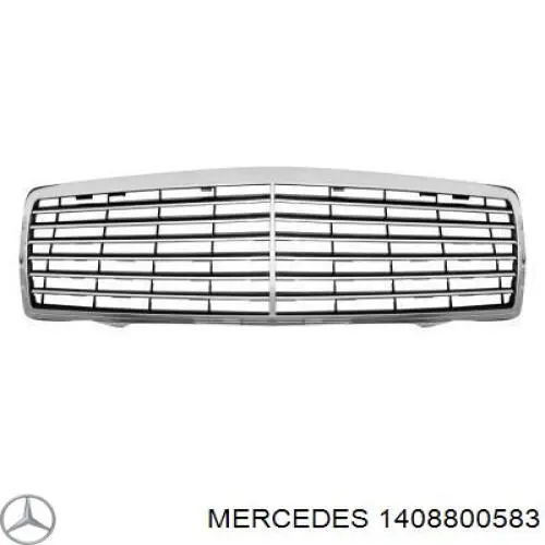 Решетка радиатора на Mercedes S W140