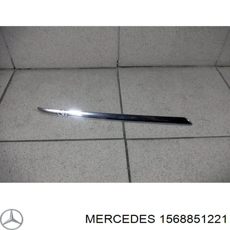 A1568851221 Mercedes Решітка радіатора