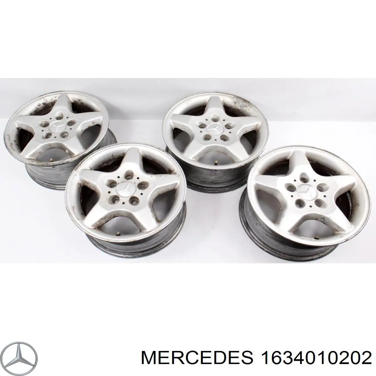  Mercedes A1634010202 ціна, від 612.41 USD