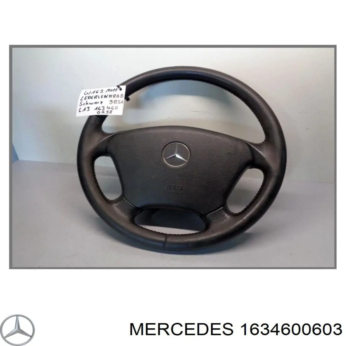 Рульове колесо на Mercedes ML/GLE (W163)
