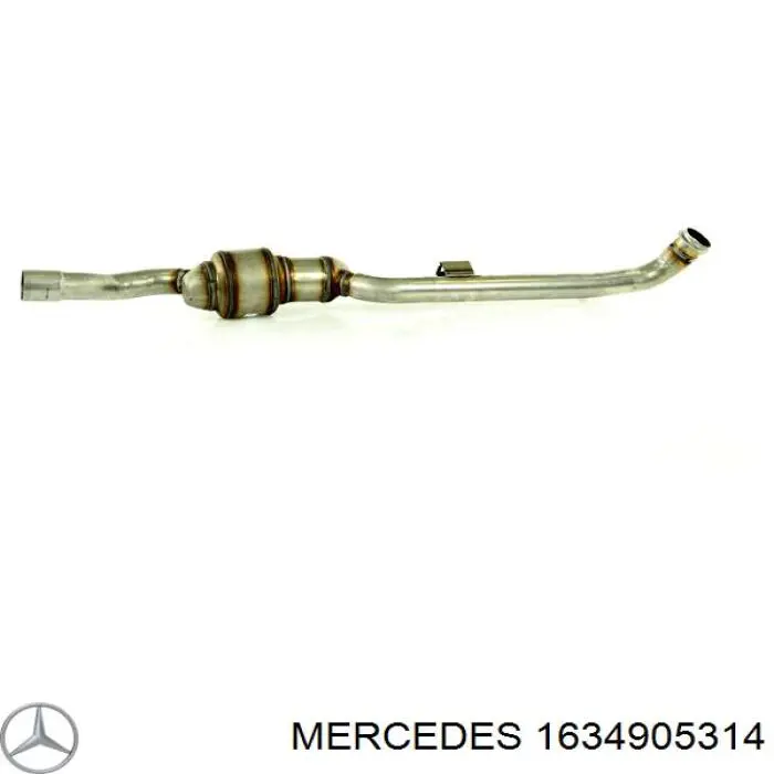 Купити A1634905314 Mercedes Вихлоп