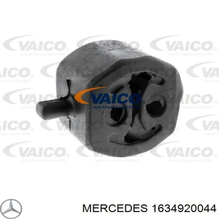 Подушка кріплення глушника Mercedes A1634920044 ціна, від 2.75 USD