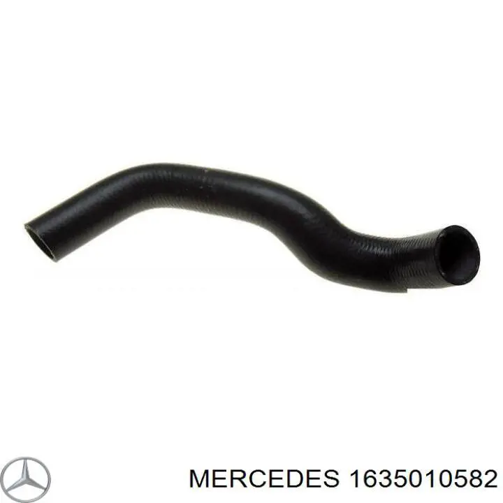 1635010582 Mercedes шланг/патрубок радіатора охолодження, нижній