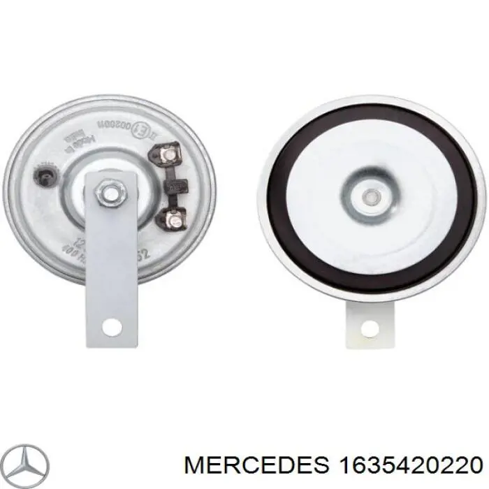 Сигнал звукової на Mercedes ML/GLE (W163)