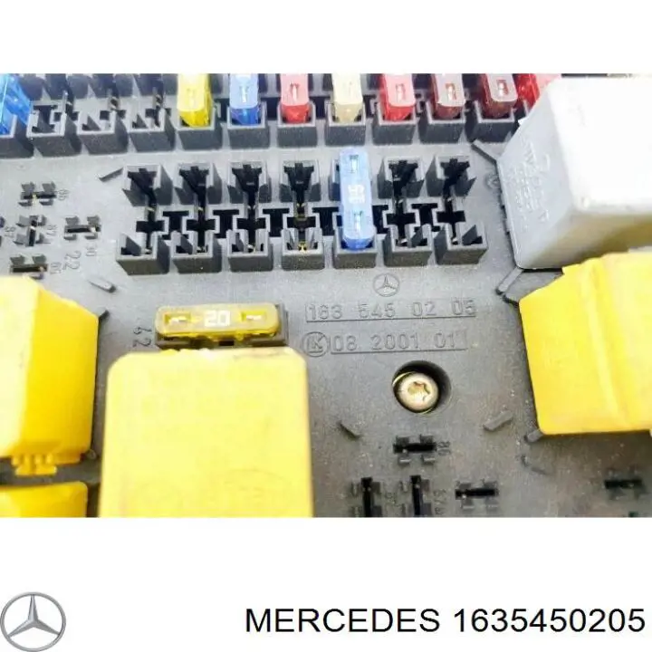  Блок реле Mercedes ML/GLE 