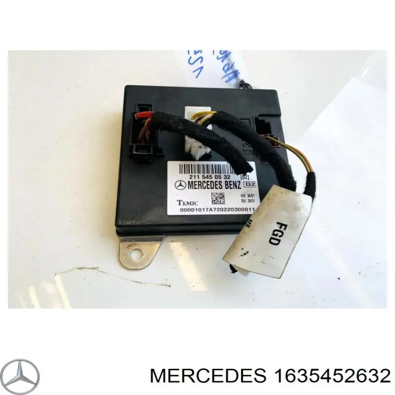  Mercedes A1635452632 ціна, від 168.73 USD