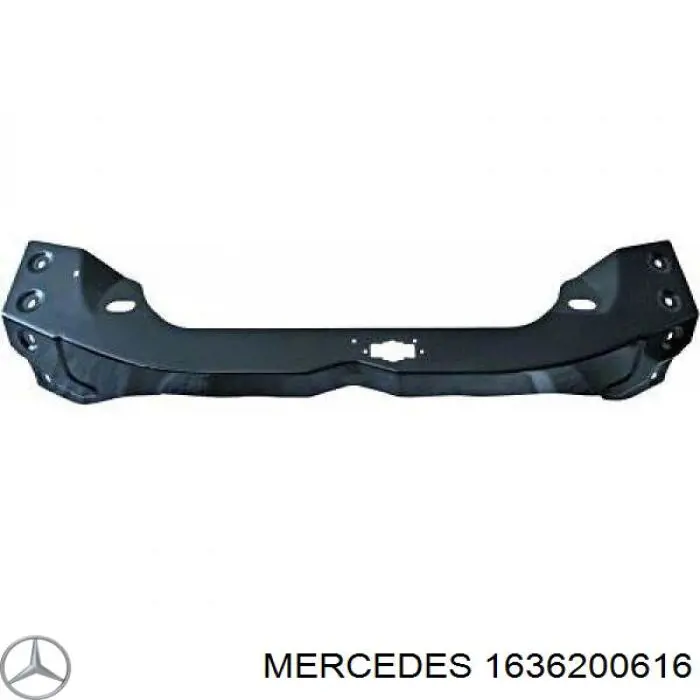 Супорт радіатора верхній/монтажна панель кріплення фар на Mercedes ML/GLE (W163)