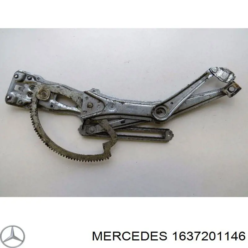 1637201146 Mercedes механізм склопідіймача двері передньої, лівої