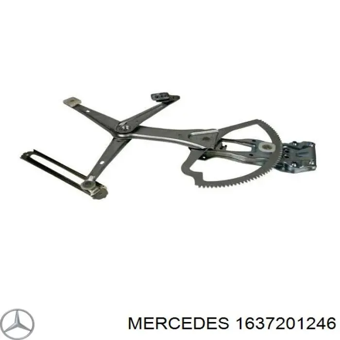 Механізм склопідіймача двері передньої, правої на Mercedes ML-Class (W163)