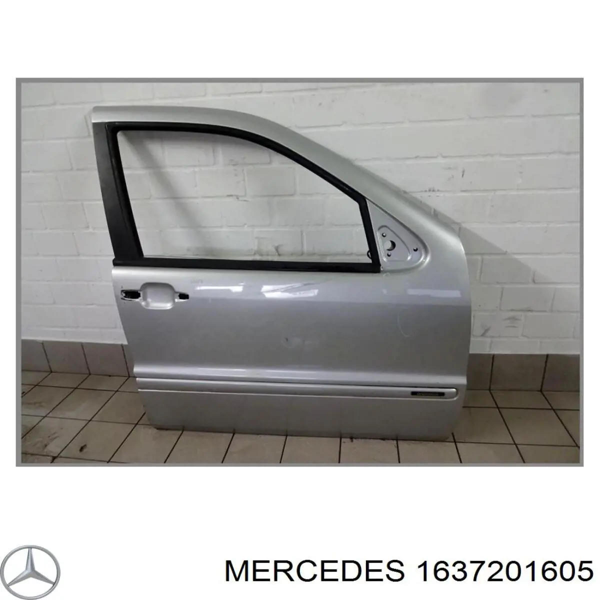 Пасажирські передні двері на Mercedes ML/GLE  W163