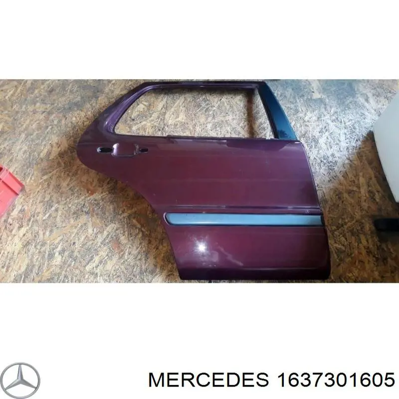 Двері задні, праві на Mercedes ML/GLE (W163)