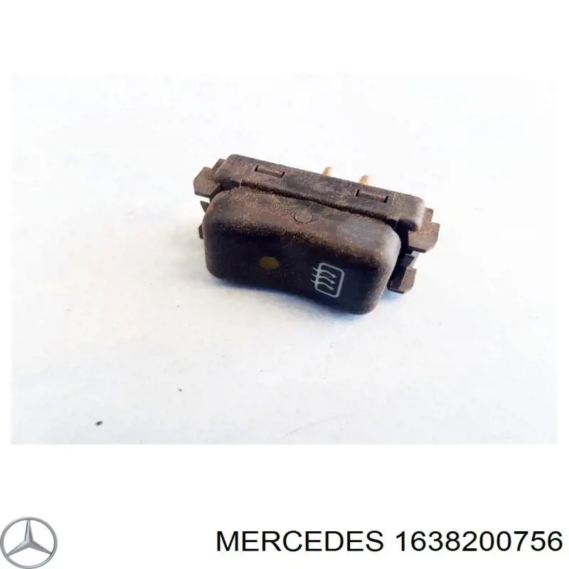 Купити A1638200756 Mercedes Ліхтар підсвічування заднього номерного знака