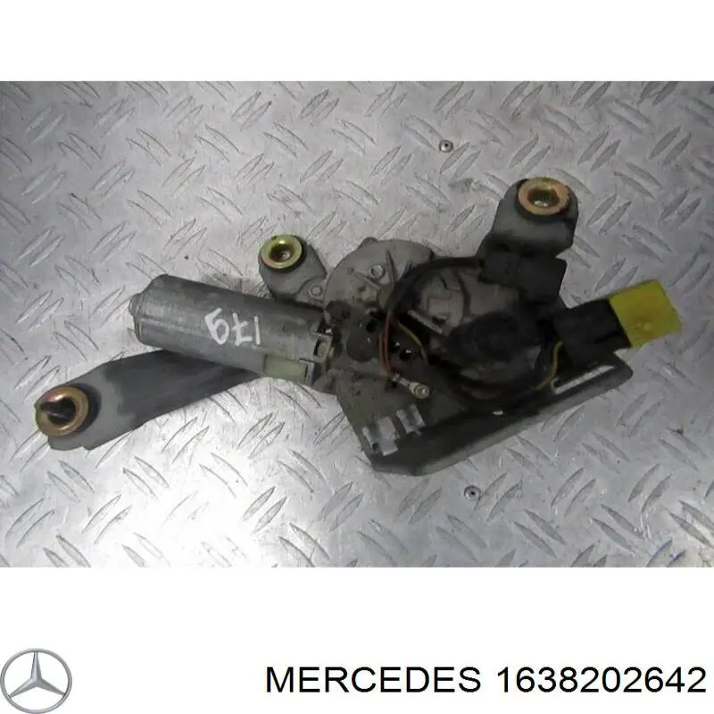 Склоочисник дверей задка Mercedes A1638200542 ціна, від 30.73 USD
