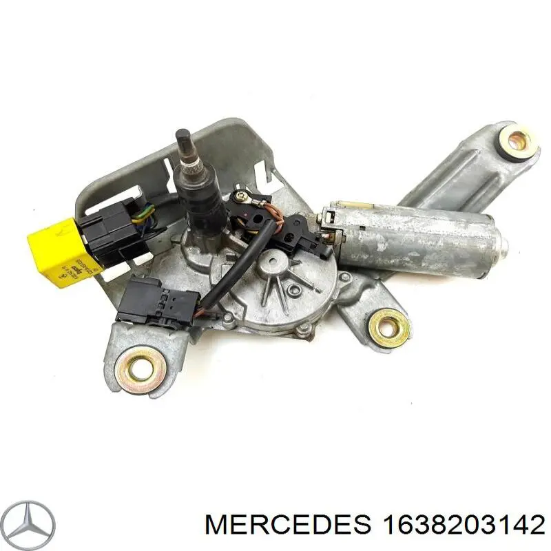 Двигун склоочисника заднього скла на Mercedes ML/GLE (W163)