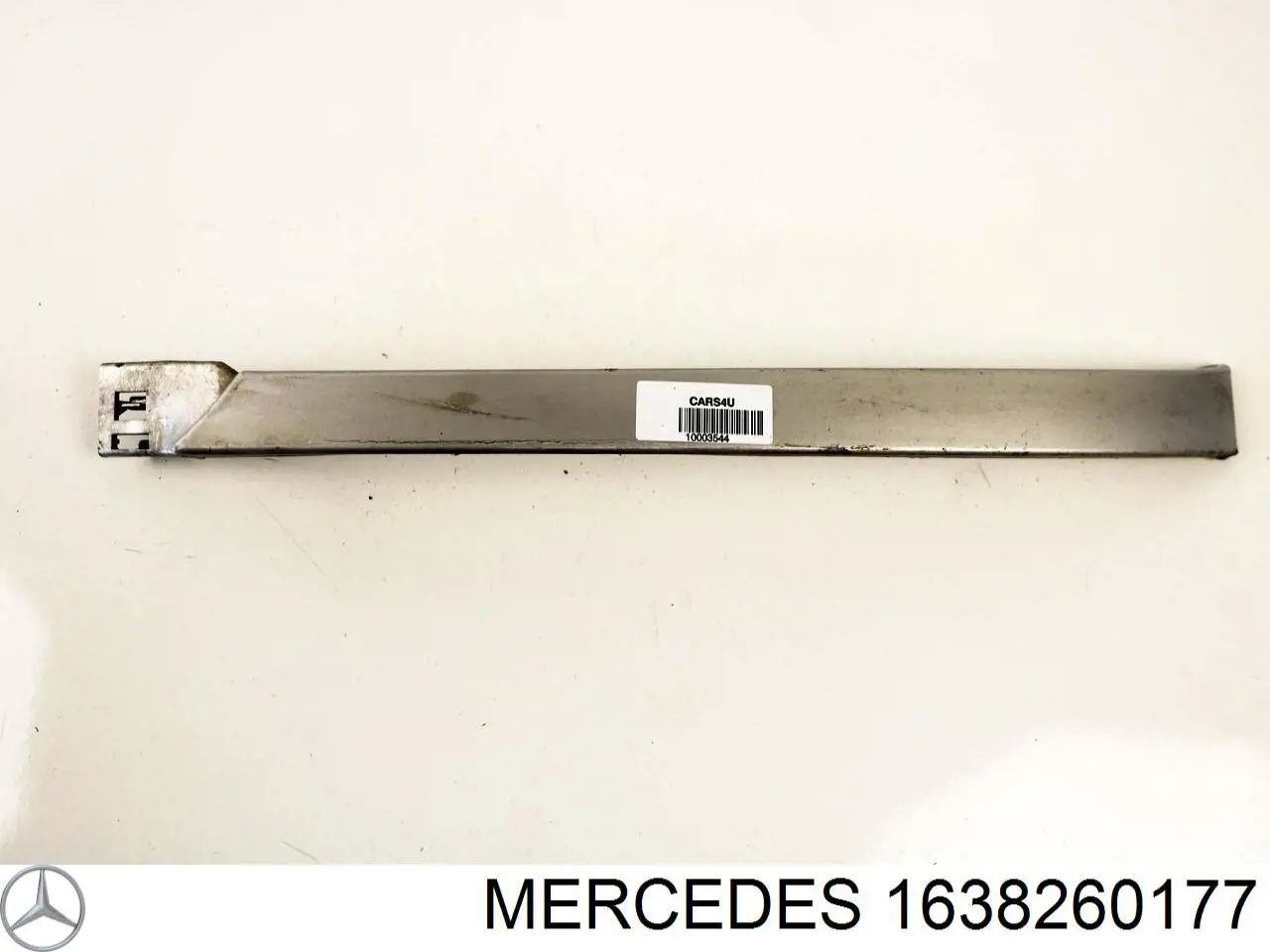 Вія (накладка) лівої фари на Mercedes ML/GLE (W163)