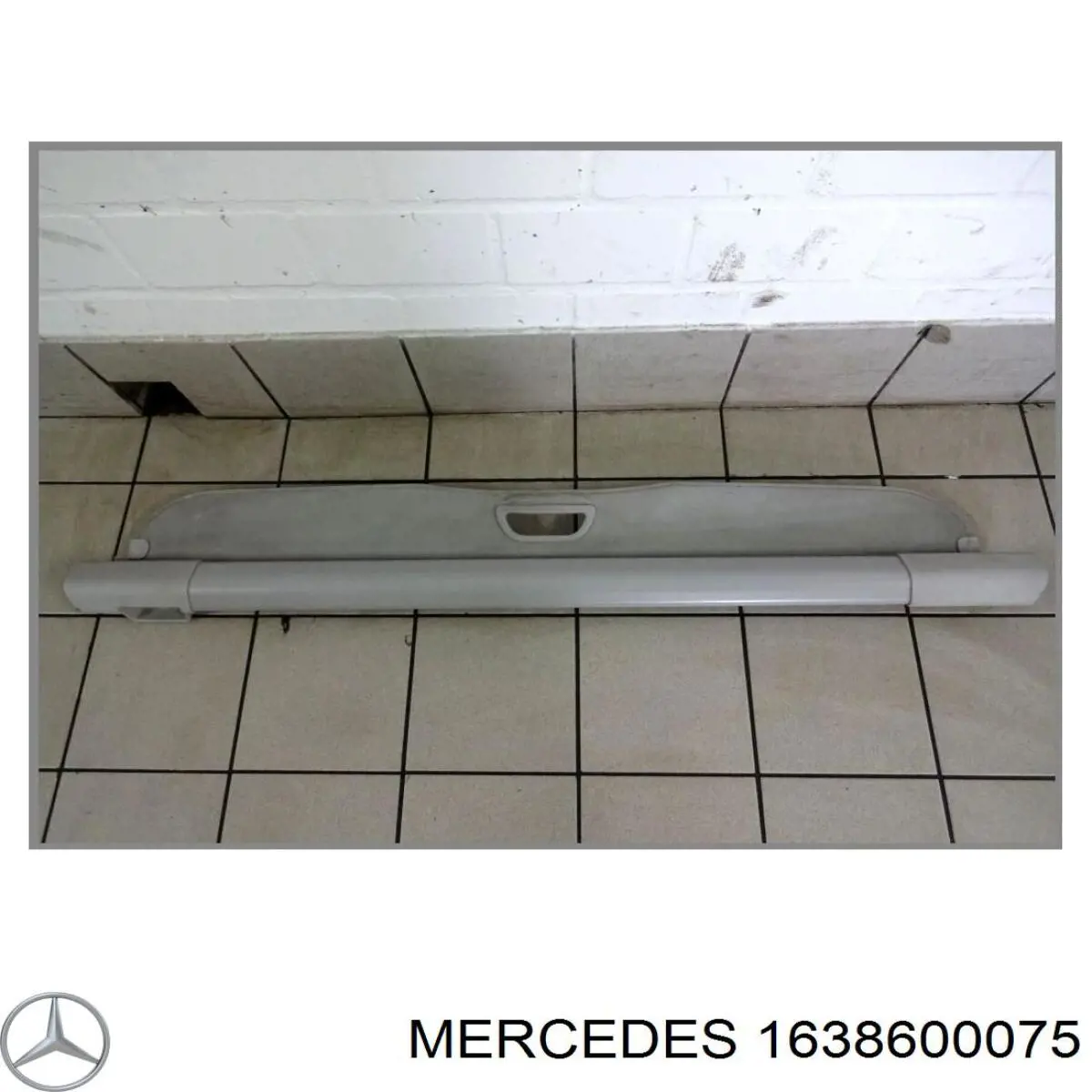 Шторка двері багажного відсіку Mercedes A1638600075 ціна, від 29.61 USD