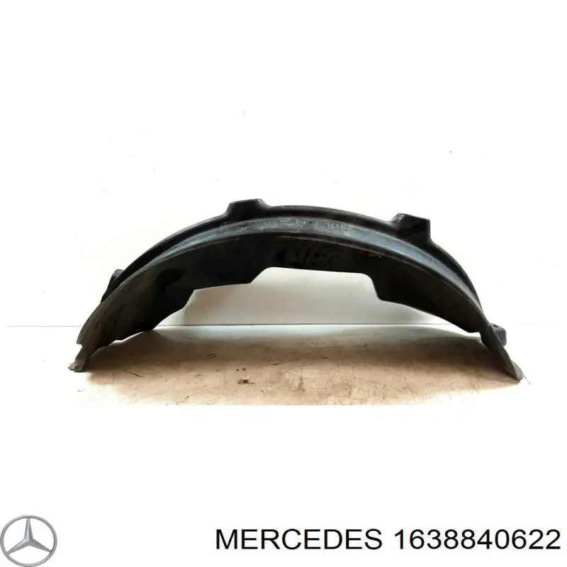 Підкрилок переднього крила, правий на Mercedes ML/GLE (W163)