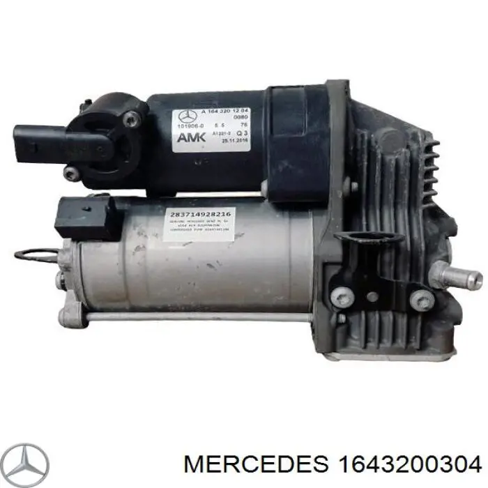 1643200304 Mercedes компресор пневмопідкачкою (амортизаторів)