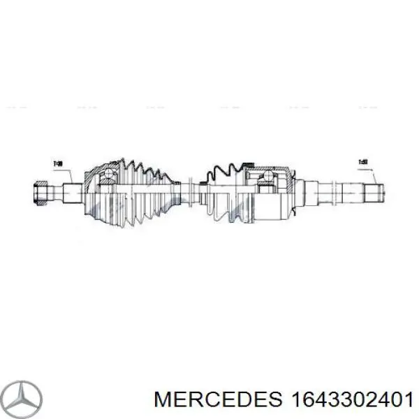 302004190134 Magneti Marelli Привід передній правий