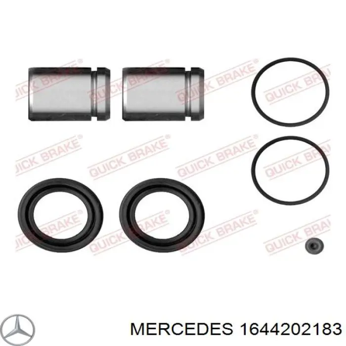 Купити A1644201783 Mercedes Супорт гальмівний передній лівий