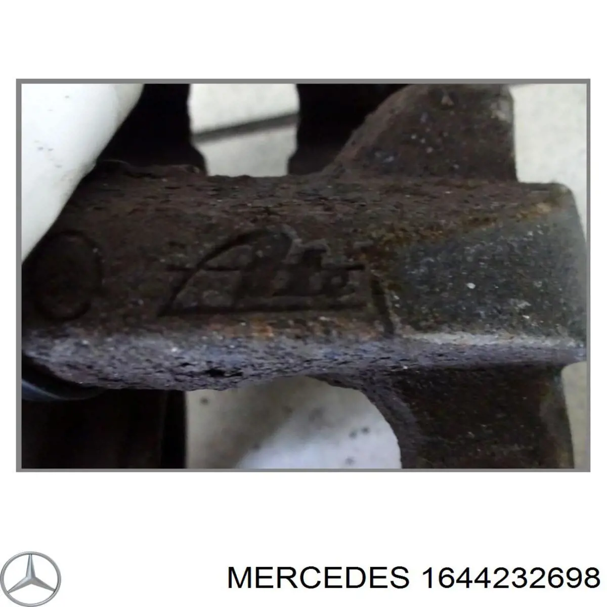 1644232698 Mercedes супорт гальмівний задній лівий