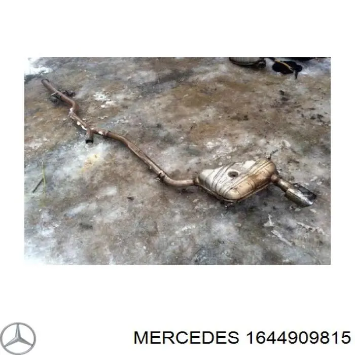 Купити Глушник, задня частина Mercedes GL  X164