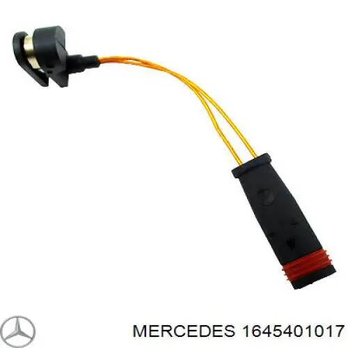 1645401017 Mercedes датчик зносу гальмівних колодок, передній правий