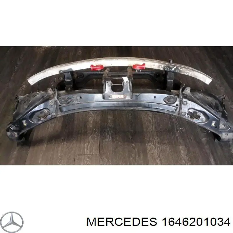 Супорт радіатора нижній/монтажна панель кріплення фар на Mercedes GL-Class (X164)
