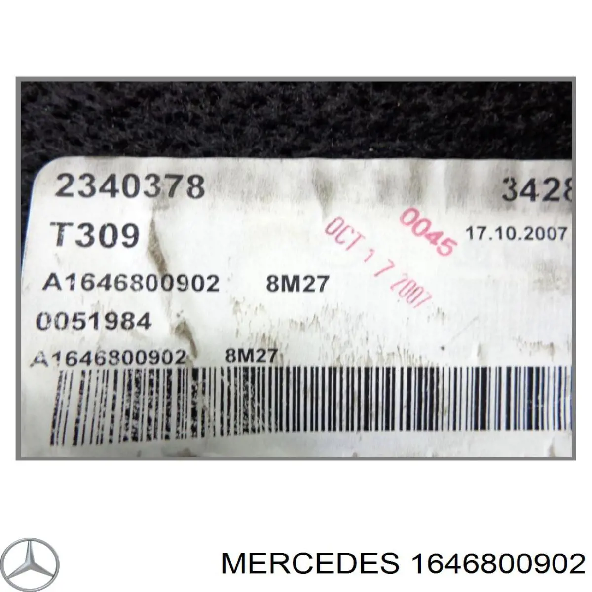  Mercedes A1646800902 ціна, від 21.98 USD