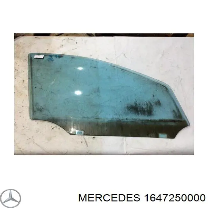 Купити A1647251210 Mercedes Скло передніх дверей, правою
