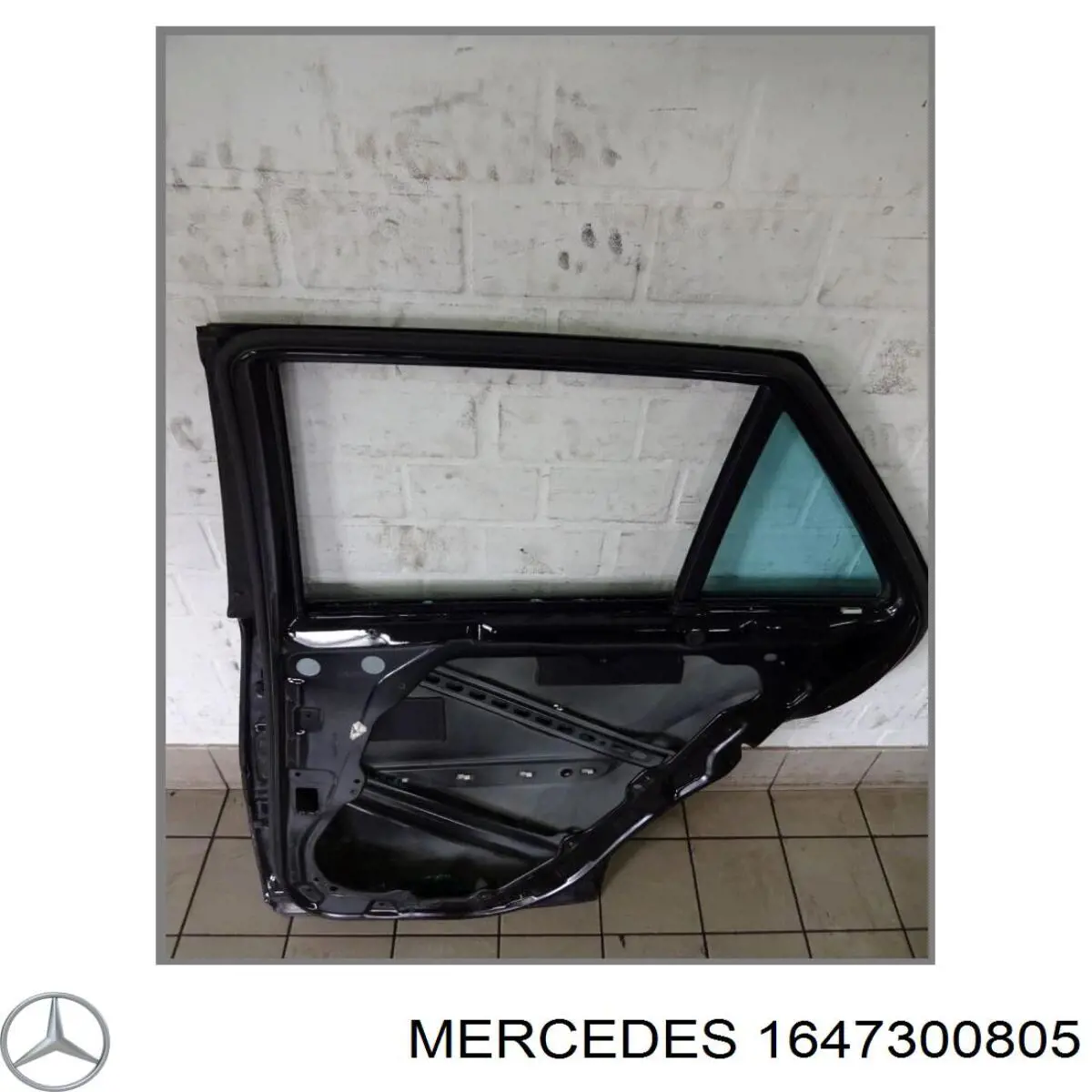 Двері задні в зборі Mercedes ML/GLE 