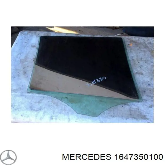 Купити A1647350100 Mercedes Скло задньої двері лівої