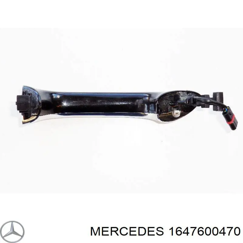 Купити A16476004709775 Mercedes Ручка дверей правих, зовнішня, перед/зад