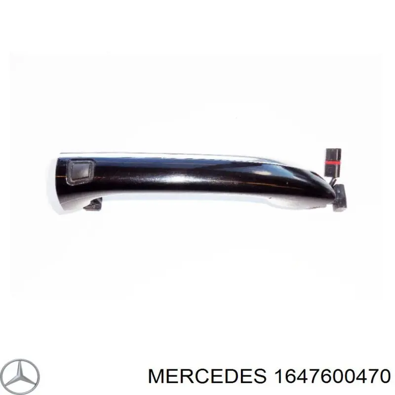Купити A16476004709799 Mercedes Ручка дверей правих, зовнішня, перед/зад