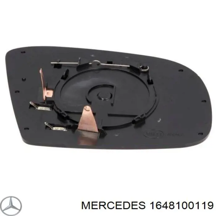 1648100119 Mercedes дзеркальний елемент дзеркала заднього виду, лівого
