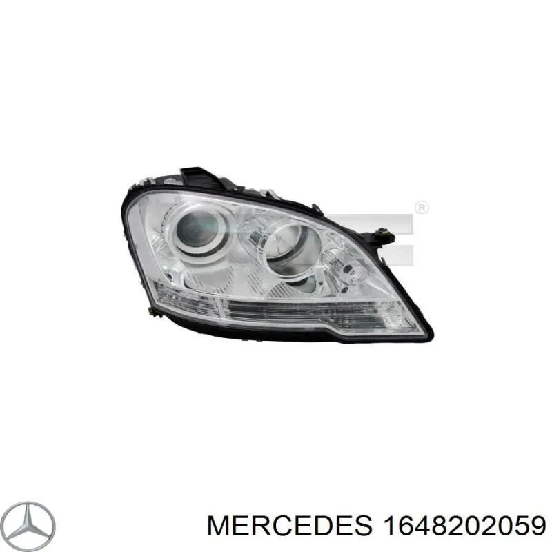 Фара правая на Mercedes ML-Class (W164)